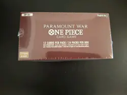 One Piece- Paramount War Booster Box, English/Sealed, & 4 Japanese SEC cards - Image 5