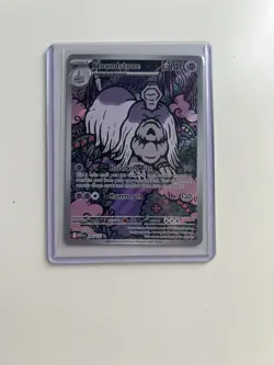 Pokemon TCG Mega Evolutions Houndstone Illustration Rare Holo Card 145/132 - Image 1