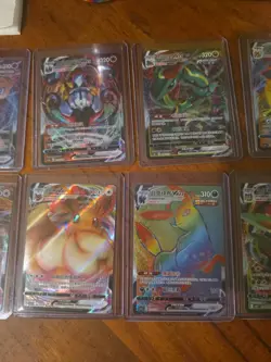9x Chinese Pokemon TCG VMAX mixed card lot eeveelutions rayquaza - Image 3