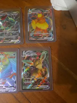 9x Chinese Pokemon TCG VMAX mixed card lot eeveelutions rayquaza - Image 4