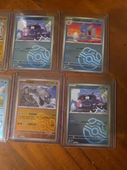 7x Chinese Pokemon TCG Masterball Foil 151C csv2C csv4C mixed card lot - Image 3