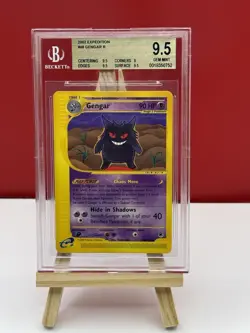 Pokemon Gengar Card Expedition Base Set Non-Holo Rare 48/165 BGS 9.5 - Image 1