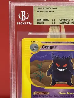 Pokemon Gengar Card Expedition Base Set Non-Holo Rare 48/165 BGS 9.5 - Image 2
