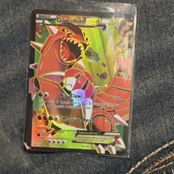 Pokemon Mega Camerupt EX Fire Holo Mega EX Card Standard English - Image 1