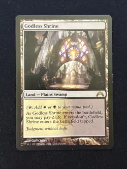 MtG Godless Shrine: Gatecrash LP ACTUAL PHOTOS! - Image 1