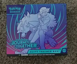 Pokemon SV09 Journey Together Elite Trainer Box EVERYTHING BUT THE PACKS/PROMO - Image 1