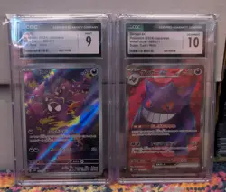 Gengar ex 088/071 & Gastly 080/071 CGC 10 9 Slab Lot - Pokemon TCG - Image 1