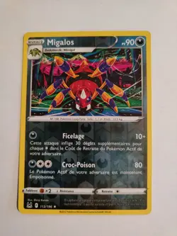 Carte Pokemon - Migalos Reverse 113/196 - Origine Perdue EB11 - Image 1