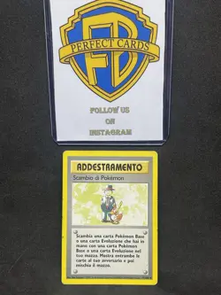 POKEMON SET BASE UNLIMITED SCAMBIO DI POKEMON NONHOLO 77/102 PL/PR - Image 1