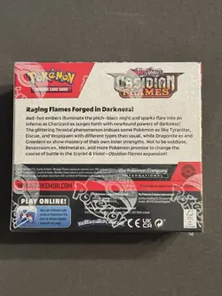Pokemon TCG: Scarlet & Violet—Obsidian Flames Booster Box Factory Sealed 36 Pack - Image 2