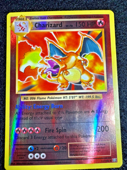 Charizard Pokemon XY Evolutions Reverse Holo Rare MP - Image 1