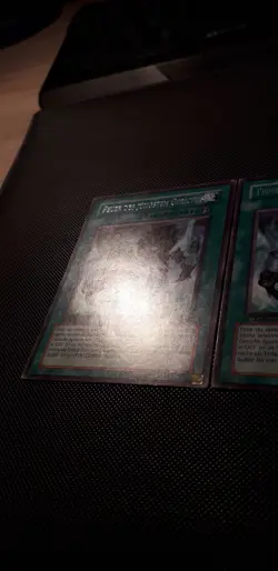 Yu-Gi-Oh! 3x Feuer des jungsten Gerichts, PTDN-DE055, Rare, 1. /2.A., GD/GD/LP - Image 2