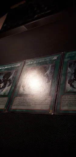 Yu-Gi-Oh! 3x Feuer des jungsten Gerichts, PTDN-DE055, Rare, 1. /2.A., GD/GD/LP - Image 3