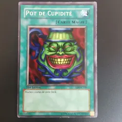 Pot de Cupidite LDD-C119 1ere Edition FR Yu-Gi-Oh Vintage - Image 1