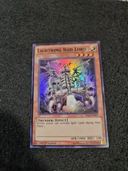 Lightning Rod Lord (SECE-EN037) - Super Rare - 1st Edition - Image 1