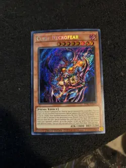Curse Necrofear Limited Edition - Secret Rare LDS3 Yugioh - Image 1