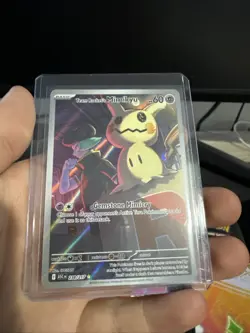 Team Rocket’s Mimikyu 238/217 MINT Secret Rare Ascended Hero’s Illustration Rare - Image 1