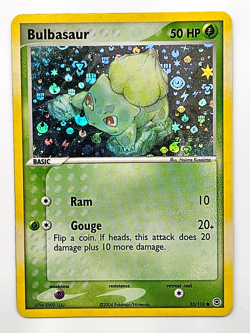 Pokemon TCG: Bulbasaur Reverse Holo 55/112 Fire Red & Leaf Green LP - Image 1