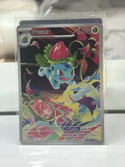 Ivysaur Mega Evolutions Art Card 134/132 Rare Mint Condition - Image 1