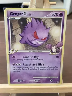 Pokemon TCG Gengar [GL] Rising Rivals 40 Regular Uncommon - Image 1