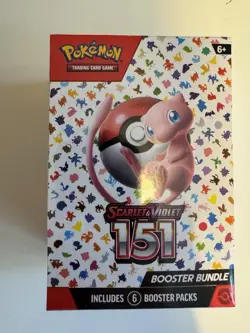 Pokemon TCG Scarlet & Violet 151 Booster bundle - Brand New & Sealed 🚚✅ 820650853210 - Image 1