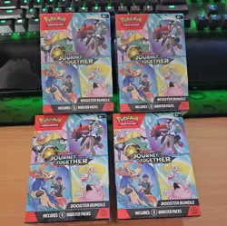 Pokemon TCG Journey Together Booster Bundle x 4 - Image 1