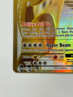 Dragonite EX Full Art 106/108 XY: Evolutions 2016 Holo Pokemon TCG See Desc. - Image 4