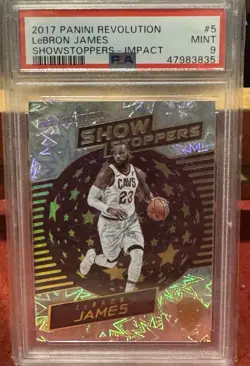 2017 Panini Revolution LeBron James Showstoppers Impact PSA 9 Mint🔥🔥🏀 - Image 1
