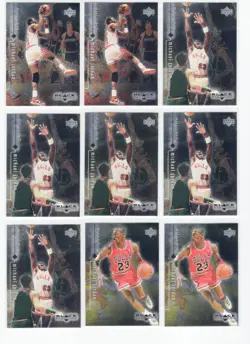 34x Michael Jordan MINT 1999 UD Black UD Upper Deck Basketball Cards - Image 1