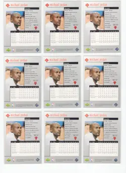34x Michael Jordan MINT 1999 UD Black UD Upper Deck Basketball Cards - Image 2