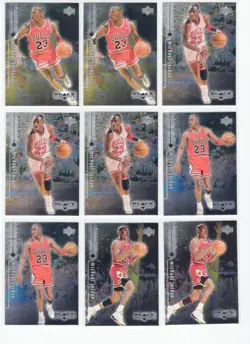 34x Michael Jordan MINT 1999 UD Black UD Upper Deck Basketball Cards - Image 3