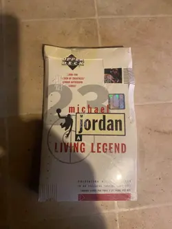 Upper Deck 1998 Michael Jordan A Living Legend Basketball Card Set part-sealed - Image 1