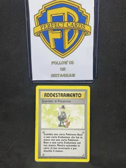 POKEMON SET BASE UNLIMITED SCAMBIO DI POKEMON NONHOLO 77/102 PL/PR - Image 1