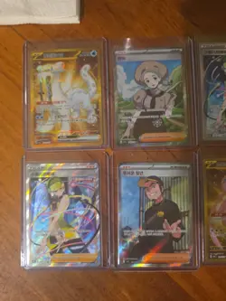 16x Chinese Pokemon TCG SR Mixed card lot assorted sets - Image 2