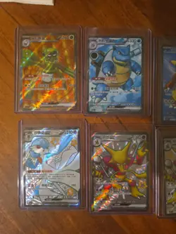 16x Chinese Pokemon TCG SR Mixed card lot assorted sets - Image 4