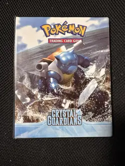 Pokemon TCG Trading Card Game "Ex Crystal Guardians" Binder 2006 4-Pocket Used - Image 1