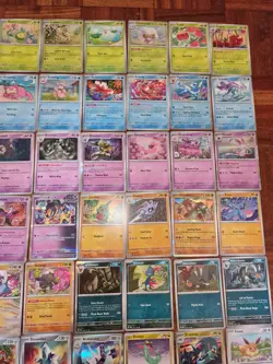Pokemon Prismatic Evolutions - Complete Common/Uncommon/Holo Set 100/100 Cards - Image 4