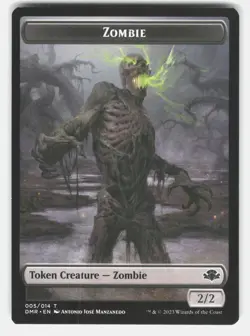 ZOMBIE TOKEN - Magic: The Gathering - Manzanedo LP - Image 1