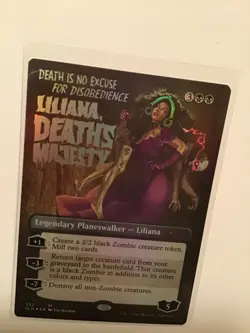 MTG Magic Liliana, Death's Majesty Secret Lair Drop Foil Mythic Rare NM - Image 2