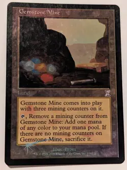 MTG Gemstone Mine Time Spiral Timeshifted (FOIL) Rare - Image 1
