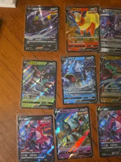 37x Chinese Pokemon TCG V RR mixed card lot assorted sets - Image 4