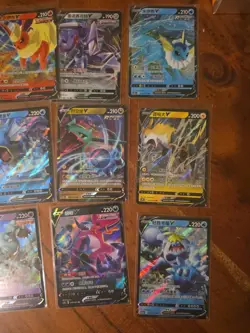 37x Chinese Pokemon TCG V RR mixed card lot assorted sets - Image 5