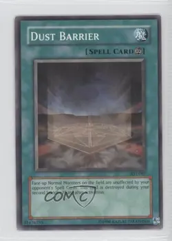 Dust Barrier Unlimited YuGiOh Ancient Sanctuary #AST-087 2004 - Image 1