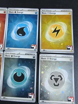 Pokemon TCG - Full Energy Set SVE 009-016 Play Stamped Prize Pack Series 7 Holo - Image 3