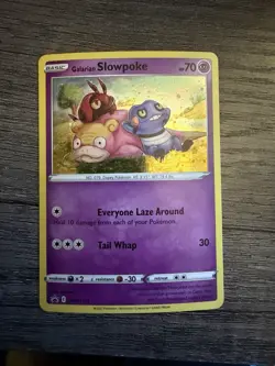 Galarian Slowpoke SWSH126 Cosmos Holo | Pokemon TCG SWSH Black Star Promo - Image 1