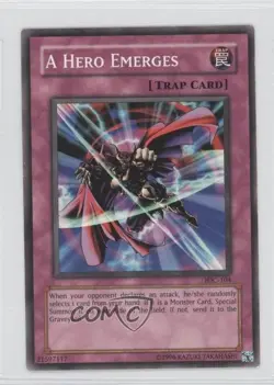 A Hero Emerges Unlimited YuGiOh Invasion of Chaos #IOC-104 2004 - Image 1