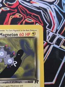 Pokemon TCG Dark Magneton 28/82 Team Rocket Unlimited Non Holo Rare WotC 2000 - Image 4