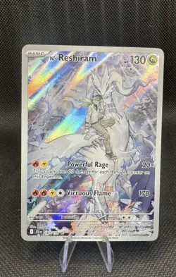 Pokemon TCG - N's Reshiram 167/159 Journey Together Illutration Rare - NM - Image 1