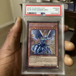 2025 YU-GI-OH! LCKC-LEGEND COLL KAIBA MEGA PACK BLUE-EYES SHINING DRAGON PSA 9 - Image 1