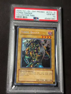 Yugioh PSA 10 Vorse Raider CT2-EN003 Secret Rare Promo - Image 1